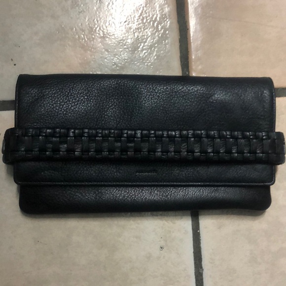 All Saints Handbags - All saints black leather wallet / clutch. NWT